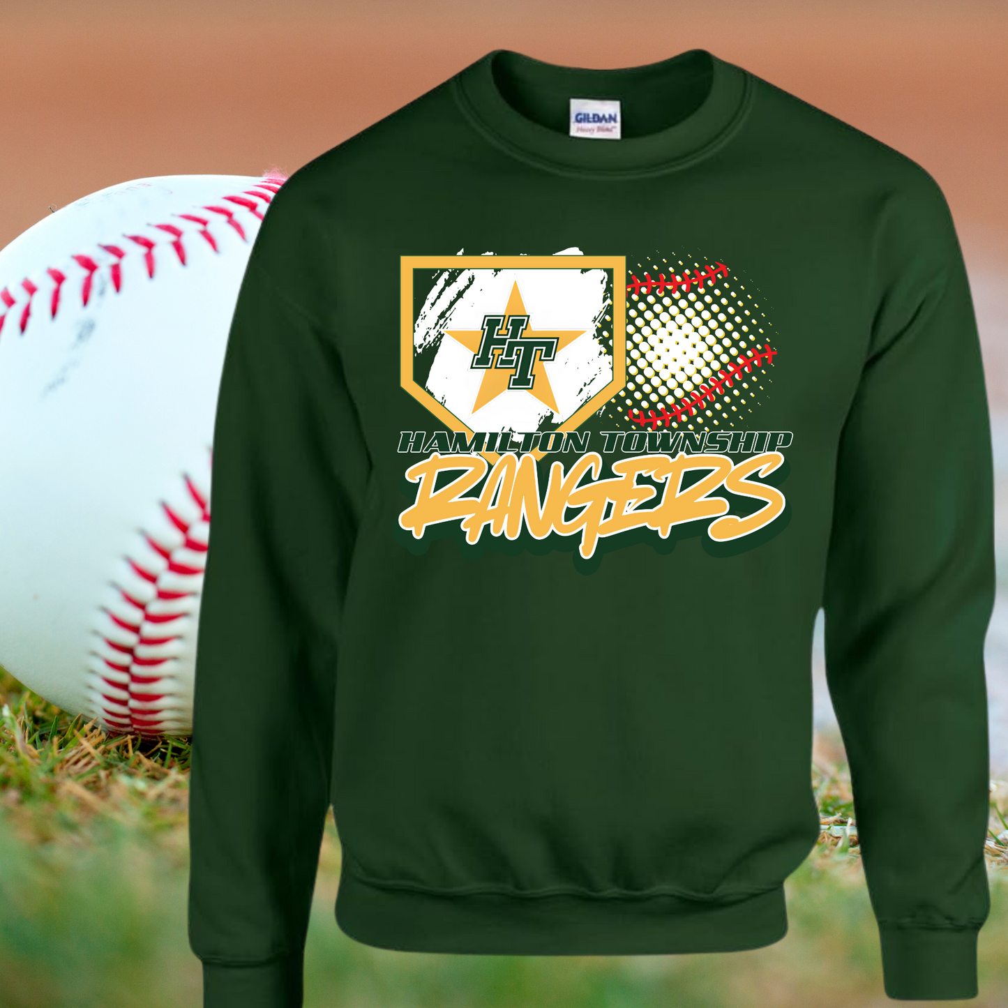 Hamilton Rangers Baseball Tee