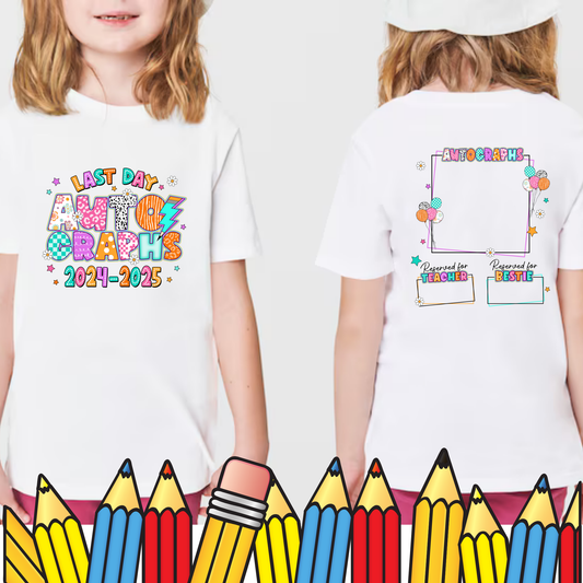 Kids Last Day Autograph Tee