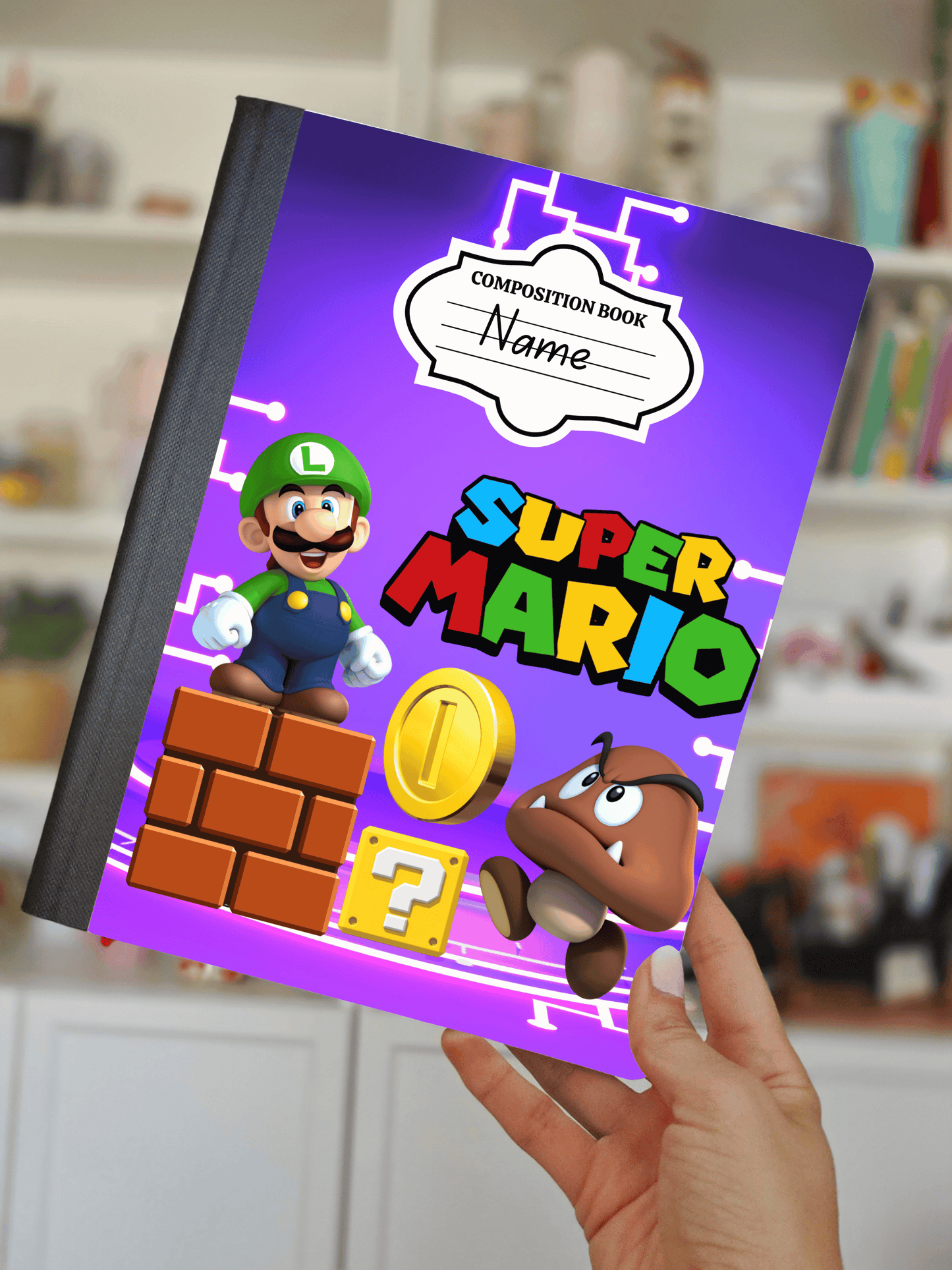 Personalized notebook 106