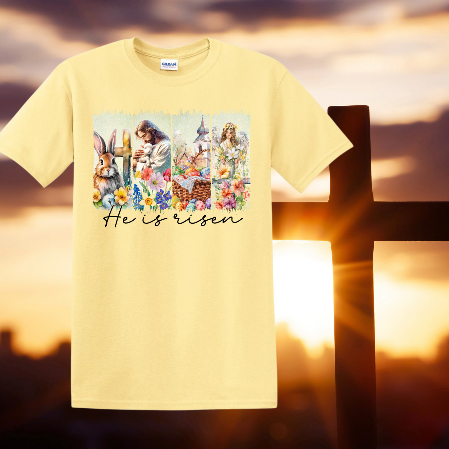 He  Is Risen Tee