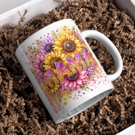Mama Sunflower Mug
