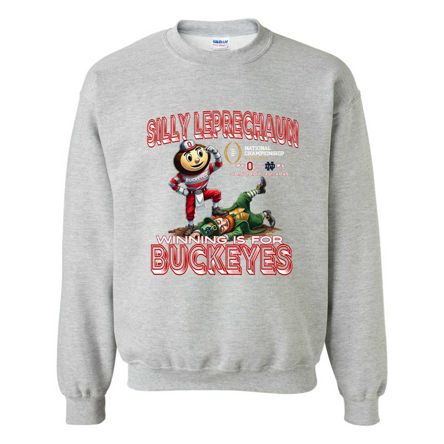 Silly Leprechaun Winning Is For Buckeyes
