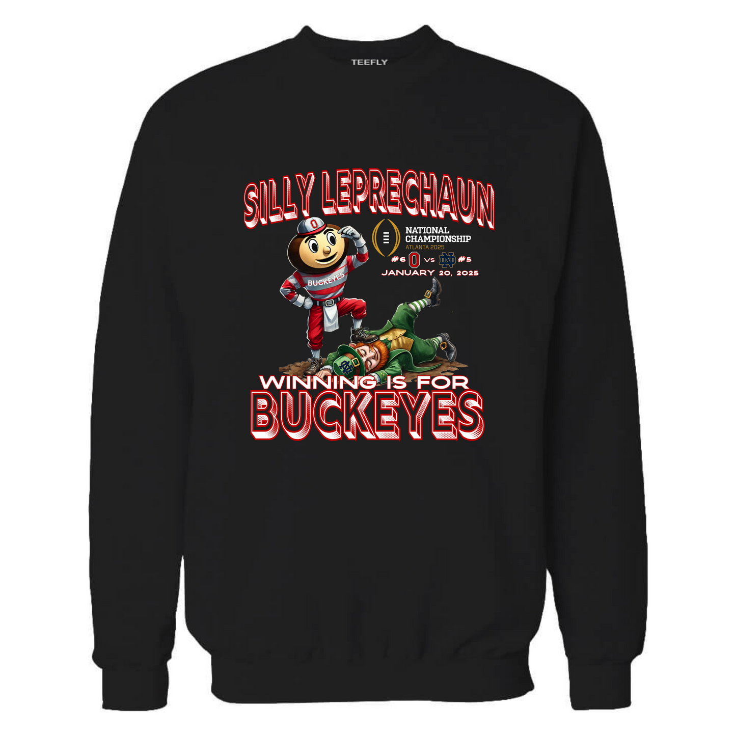 Silly Leprechaun Winning Is For Buckeyes