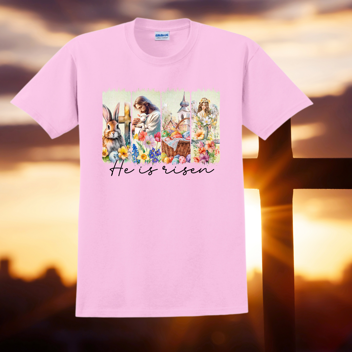 He  Is Risen Tee