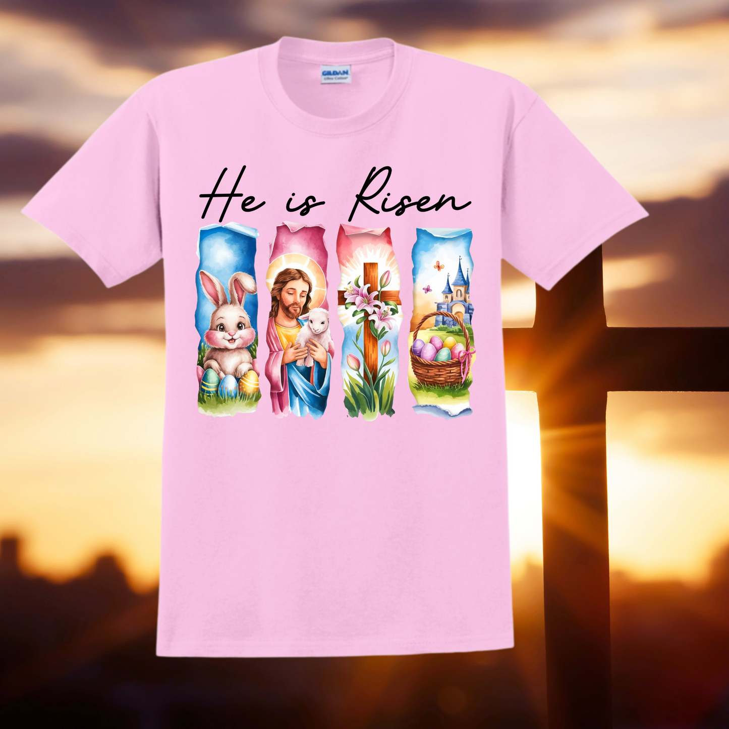 Easter He Has Risen Tee