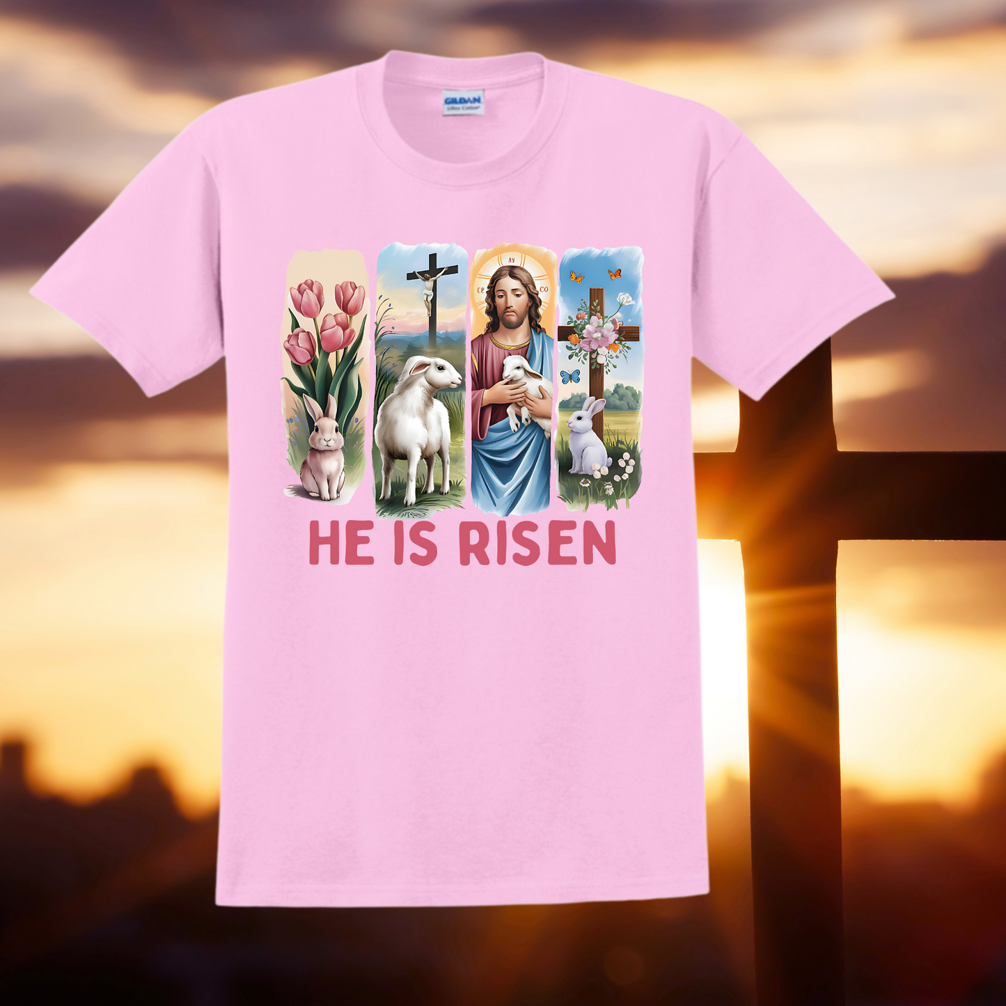 He Has Risen tee