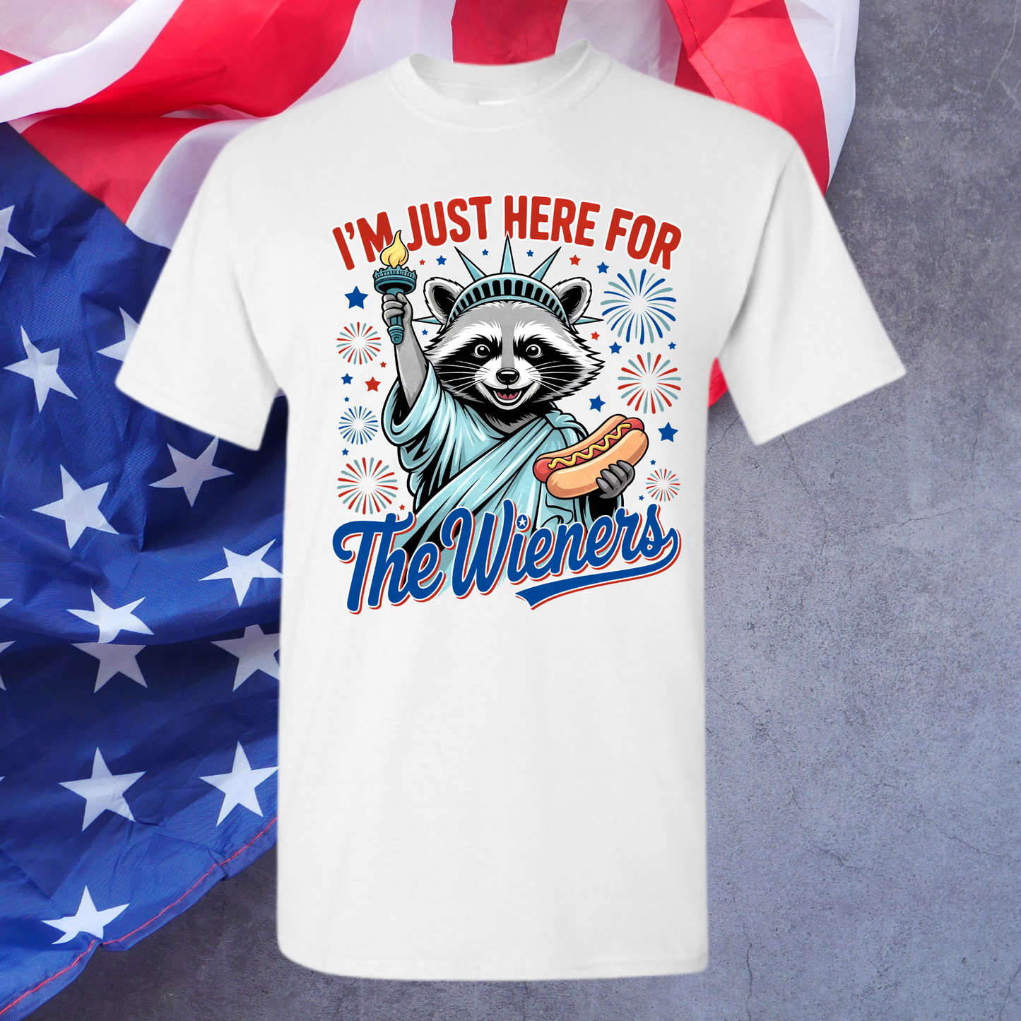 Just here for the Weiner's Racoon tee