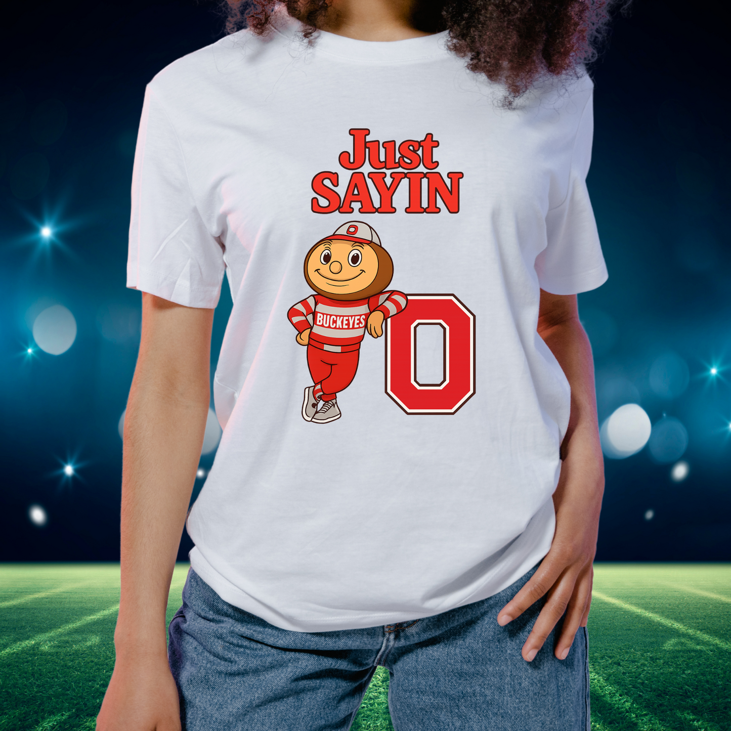 Just SAYIN tee 2
