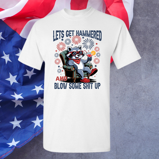Lets Get Hammered Tee