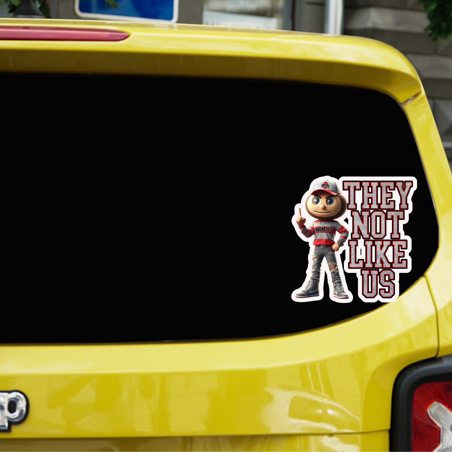 They Not Like Us Bucks Vinyl Decal