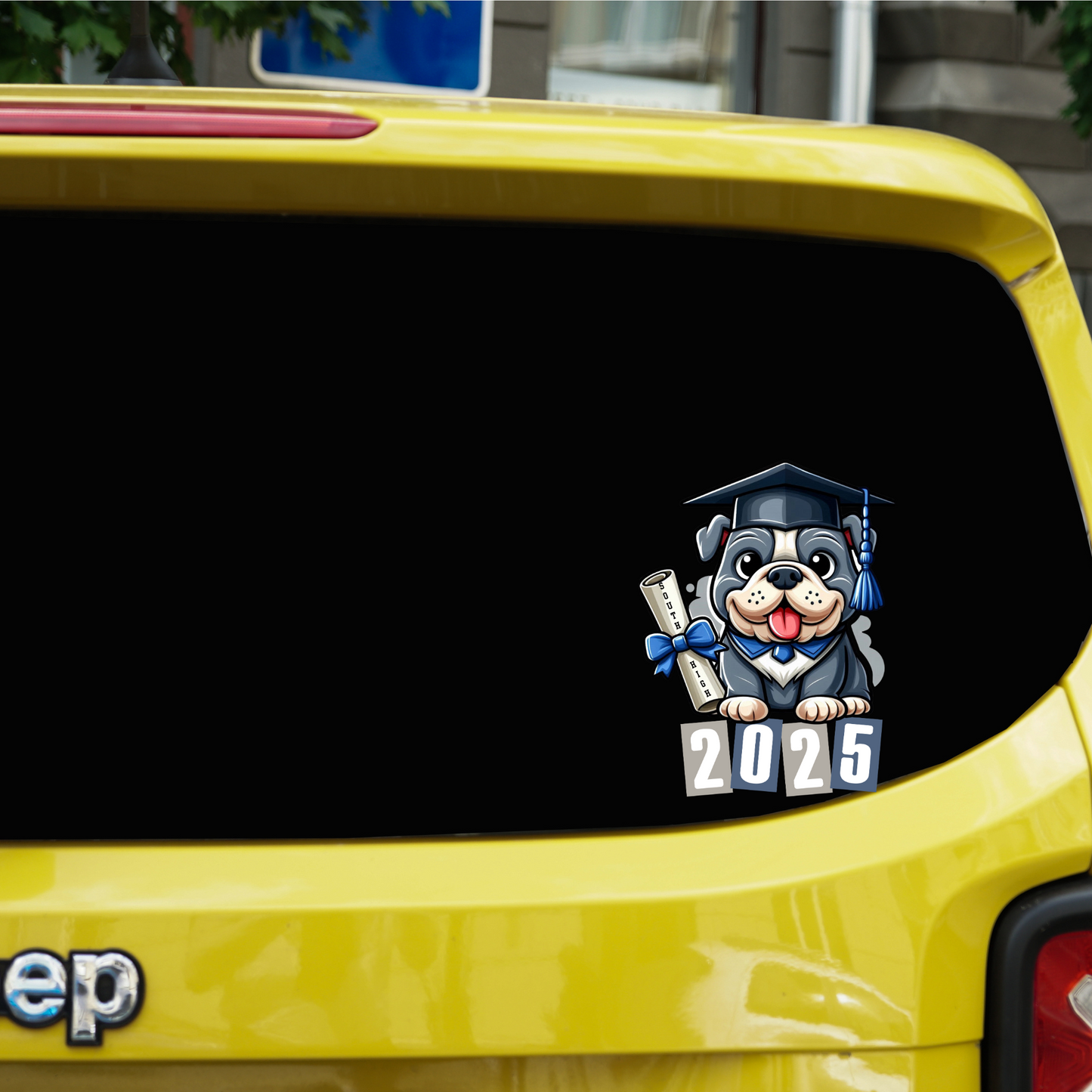 Bulldog 2025 vinyl decal