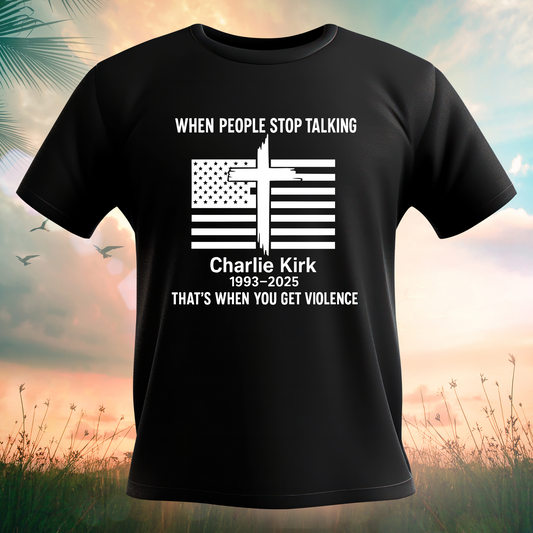 When We Stop Talking Tee